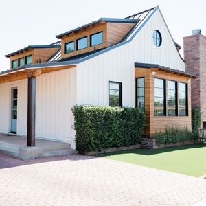 A modern house exterior